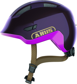 Abus Smiley 3 ACE LED In-Mold Gyerek Kerékpáros sisak - royal purple
