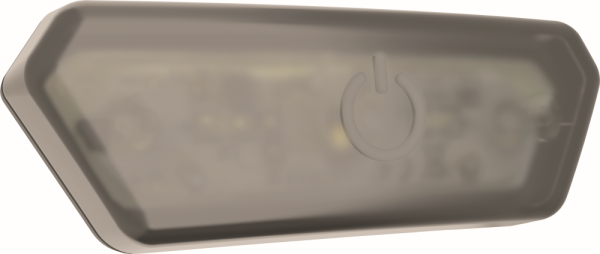 Abus Smiley 3.0, Skurb Kid Sisakhoz Usb Hátsó Lámpa