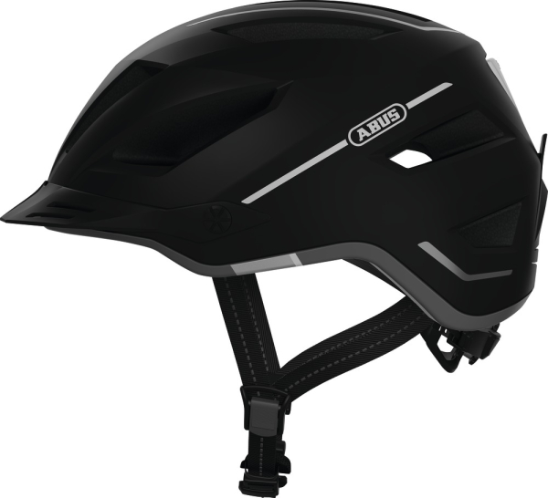 Abus Pedelec 2 Városi Kerékpáros sisak LED Világítással - Velvet Black