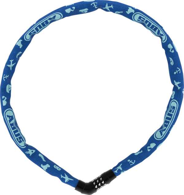 Abus Steel-O-Chain 4804C/75 Jel-Kódos Láncos Kerékpár Zár