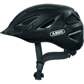 Abus Urban-I 3 Városi Kerékpáros sisak Beépített LED Világítással - Velvet Black