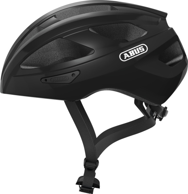 Abus Macator Országúti Kerékpáros sisak - Velvet Black