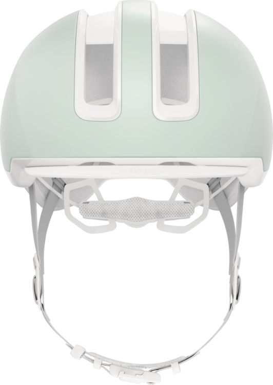 Abus Hud-Y In-Mold Városi Kerékpáros sisak Beépített LED Világítással - Pure Mint