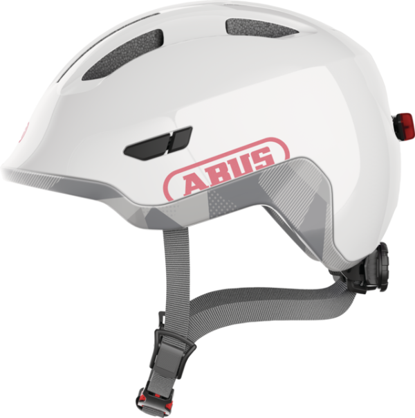 Abus Smiley 3.0 Ace Led In-Mold Gyerek Kerékpáros Sisak Pure White - fehér