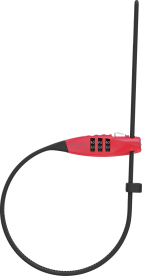 Abus Combiflex TravelGuard Számzáras Kábellakat Kerékpárhoz 45 cm