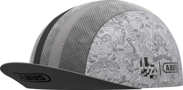 Abus Race Cap Kerékpáros Sapka - fehér