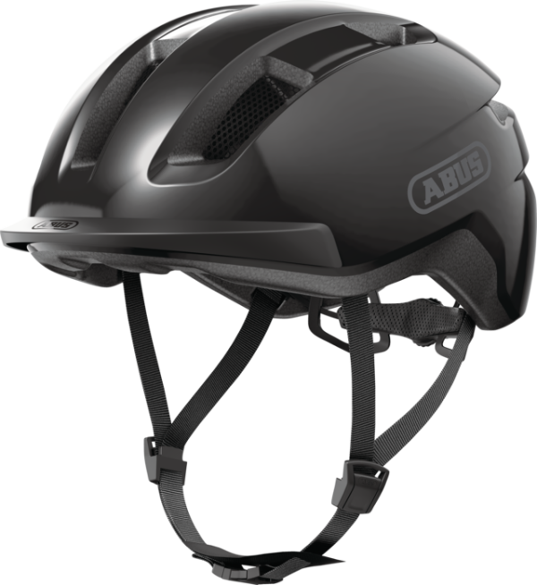 Abus Purl-Y Ace Városi Kerékpáros sisak - Shiny Black