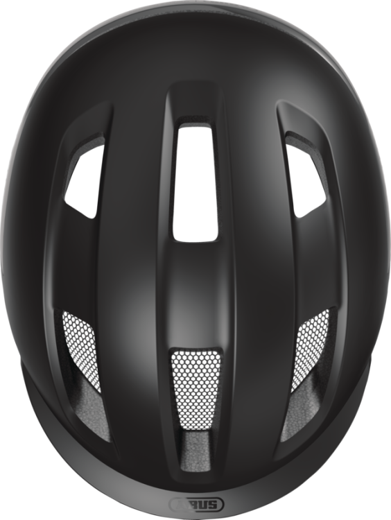 Abus Purl-Y Ace Városi Kerékpáros sisak Beépített LED Világítással - Velvet Black