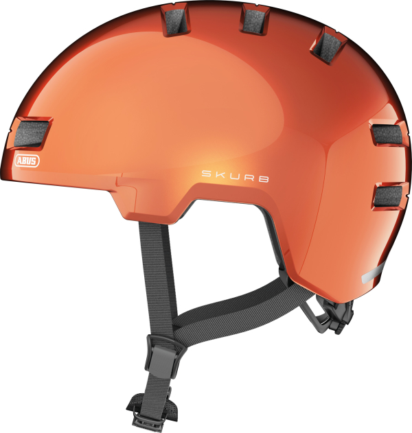 Abus Skurb ABS Városi Kerékpáros sisak - goldfish orange