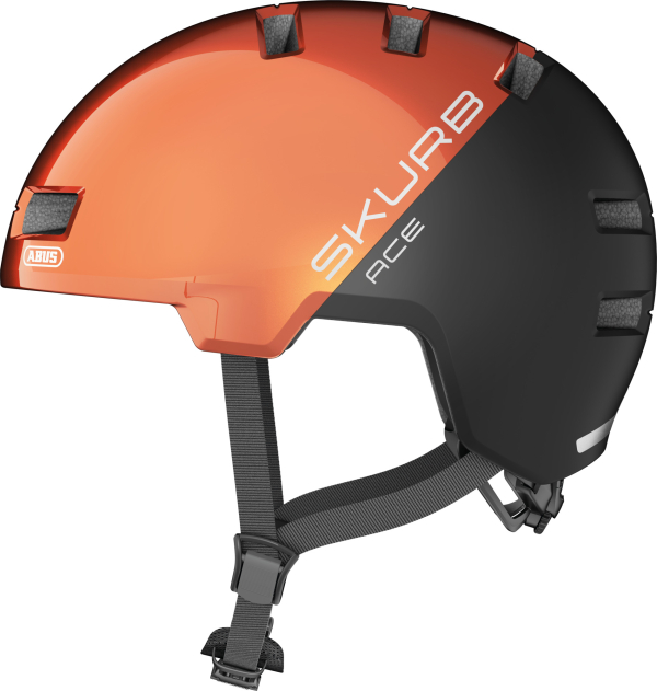 Abus Skurb ACE ABS Városi Kerékpáros sisak - goldfish orange