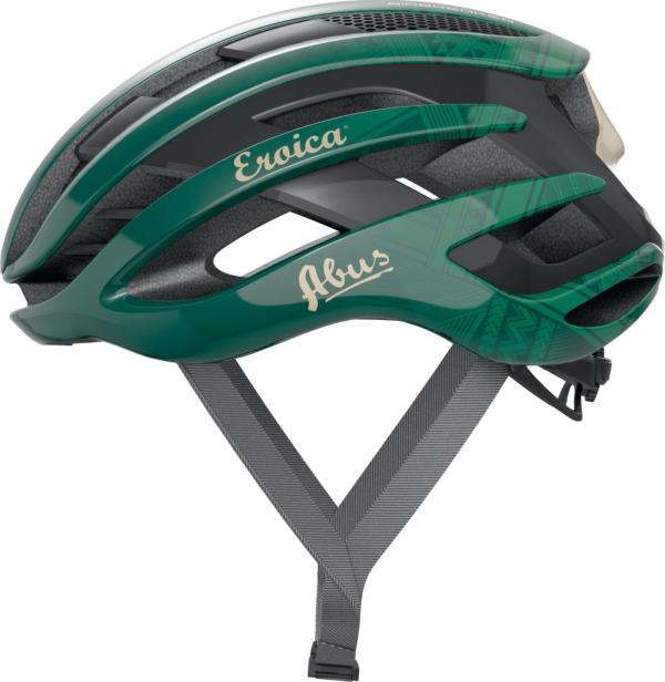 Abus Airbreaker Országúti Kerékpáros sisak - Moss Green