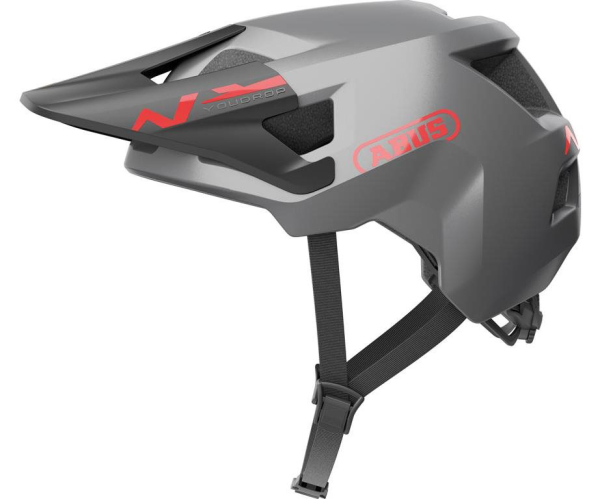 Abus Youdrop Gyerek Kerékpár Sisak Titan Silver - ezüst