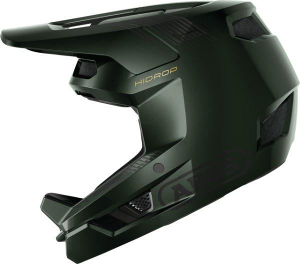 Abus Hidrop In-Mold Full face Kerékpáros Sisak - Moss Green