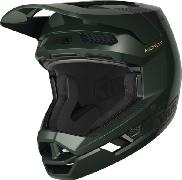 Abus Hidrop In-Mold Full face Kerékpáros Sisak - Moss Green