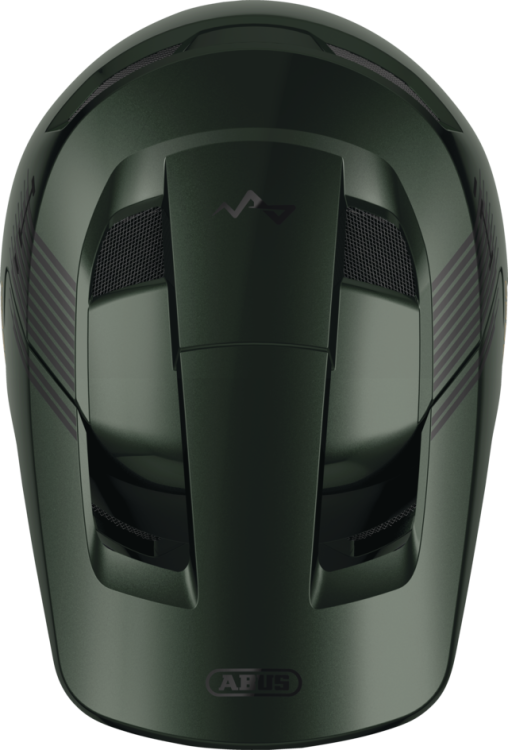Abus Hidrop In-Mold Full face Kerékpáros Sisak - Moss Green