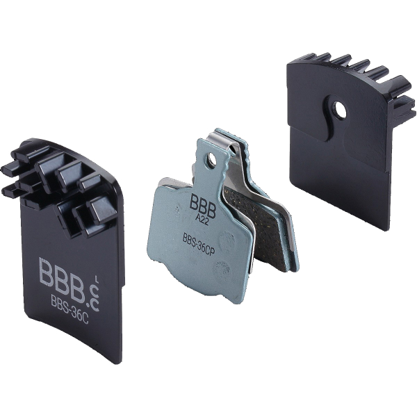 BBB BBS-36C Disc Stop Hűtőbordás Magura Tárcsafékpofa - fekete