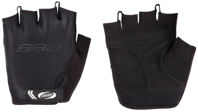 BBB BBW-45 Kids Kerékpáros Rövid Ujjú Kesztyű - fekete