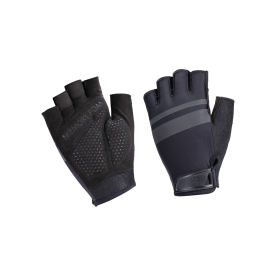 BBB BBW-59 HighComfort Emlékező Szivacsos Kerékpáros Rövid Ujjú Kesztyű - fekete