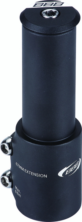 BBB BHP-22 TubeExtend Kormánynyak Magasító Adapter - fekete
