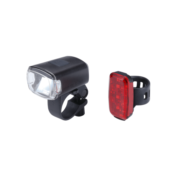BBB BLS-144 Stud Combo USB Kerékpár Lámpaszett - fekete