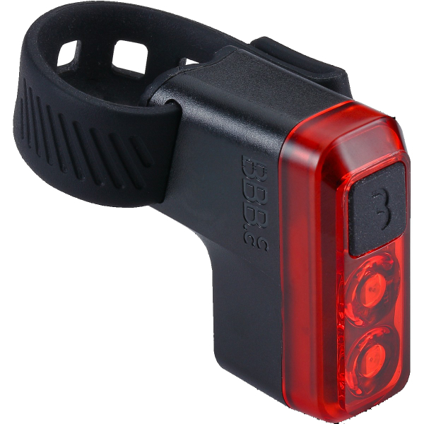 BBB BLS-145 Salute USB Kerékpár Hátsó Lámpa - fekete