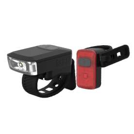 BBB BLS-153 Spark Combo 2.0 Kerékpár Mini Lámpaszett - fekete