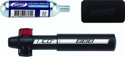 BBB BMP-33S CO2 Blaster Mini Menetes Patronos Kerékpár Pumpa