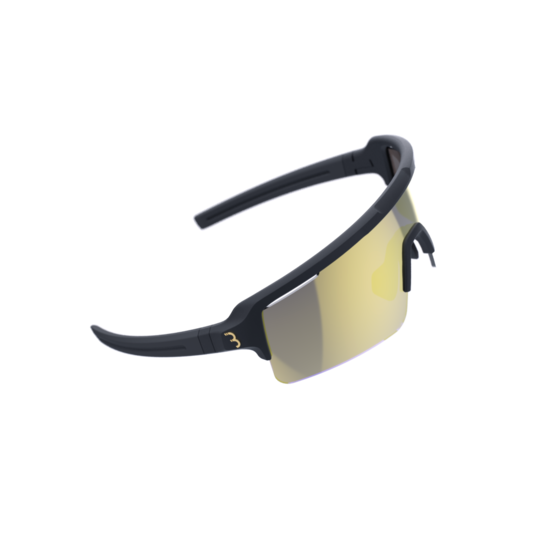 BBB BSG-65 Fuse Kerékpáros Szemüveg MLC Arany Lencsékkel - fekete