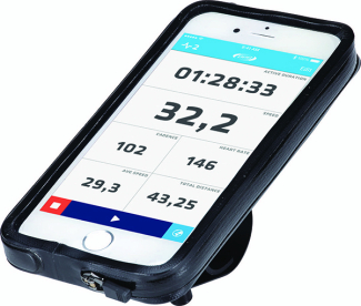 BBB BSM-11M Guardian 140x70x10mm Okostelefon Tartó Kerékpárra - fekete