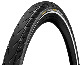 Continental Contact Plus City Reflektoros Külsőgumi - 1 Éves Defektgaranciával - fekete