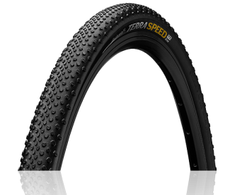 Continental Terra Speed Protection Fekete/Transzparent Skin Tubeless Ready Gravel/Cyclocross Külsőgumi - fekete - barna