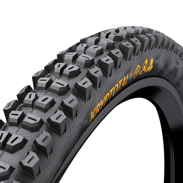 Continental MTB kerékpáros külső gumi60-622 Kryptotal-R Enduro Soft 29x2,4, tubeless ready, fekete/fekete hajtogathatós, hátra - fekete