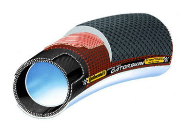 Continental Sprinter GatorSkin Fekete/DuraSkin Szingó Külsőgumi - fekete