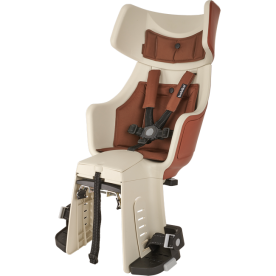 Bobike Exclusive Tour Plus Vázra Szerelhető LED-es Kerékpáros Gyerekülés - barna