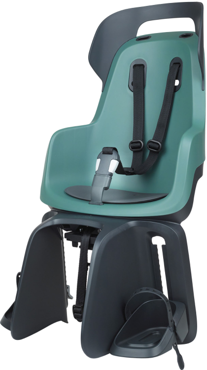 Bobike GO Maxi MIK HD Csomagtartóra Szerelhető Kerékpáros Gyerekülés - zöld