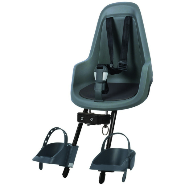 Bobike Go Mini Homlokcsőre Szerelhető Első Kerékpáros Gyerekülés Homlokcsőre - zöld