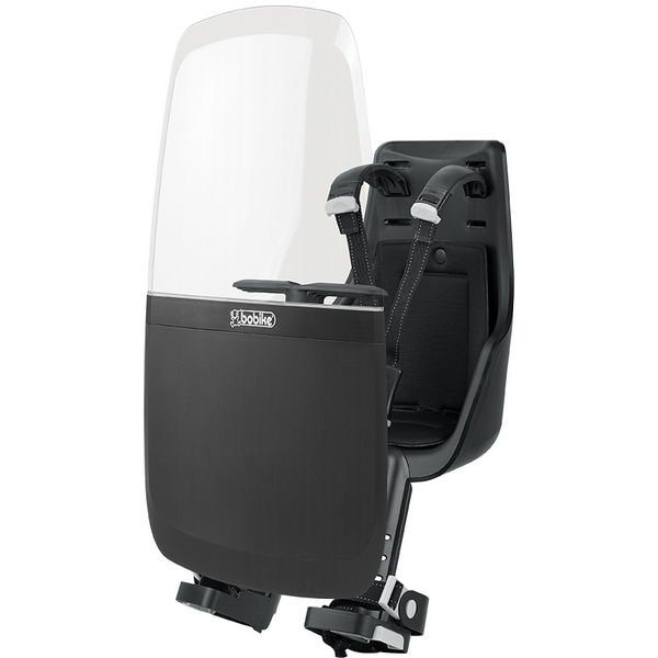 Bobike Exclusive Mini Kerékpáros Gyerekülés Szélvédő - fekete