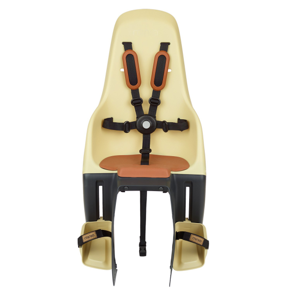 Polisport Minia CFS Csomagtartóra Szerelhető Hátsó Kerékpáros Gyerekülés - sárga