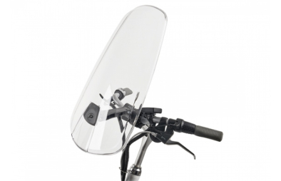 Polisport Kerékpáros Gyerekülés Szélvédő - Kormányhoz Rögzíthető - Felfogatással