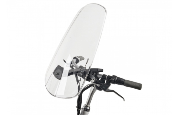 Polisport Kerékpáros Gyerekülés Szélvédő - Kormányhoz Rögzíthető - Felfogatással