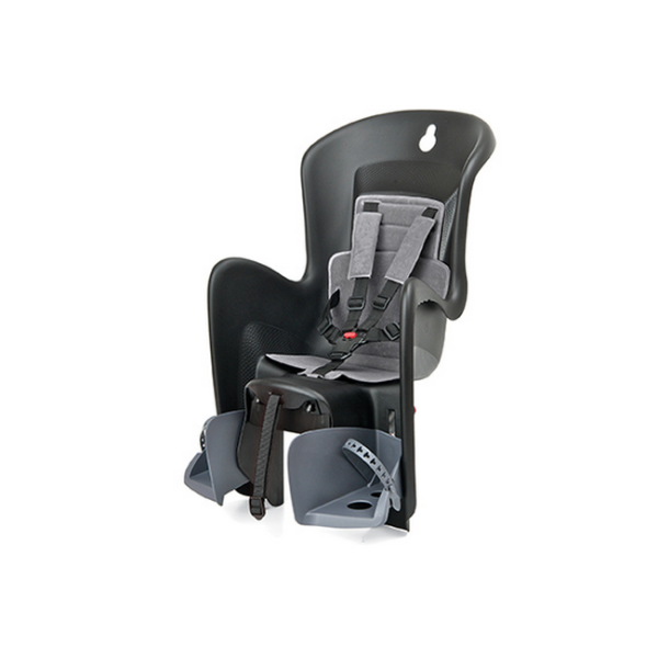 Polisport Bilby Maxi CFS Csomagtartóra Szerelhető Kerékpáros Gyerekülés - fekete