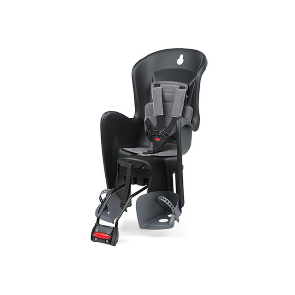 Polisport Bilby Maxi RS Dönthető Vázra Szerelhető Kerékpáros Gyerekülés - fekete