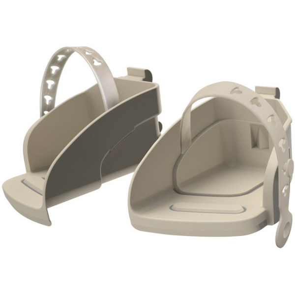 Polisport  Joy/Groovy FF/CFS Kerékpáros Gyerekülésekhez Lábtartó + Pántok - fekete