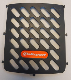 Polisport Hátsó Műanyag Háló Guppy Maxi Kerékpáros Gyerekülésekhez - szürke