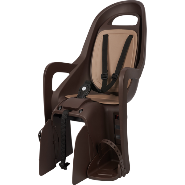 Polisport Groovy RS Plus Dönthető Vázra Szerelhető Kerékpáros Gyerekülés - barna