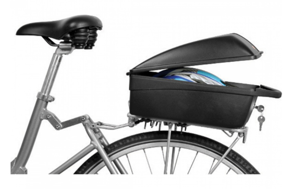 Polisport Top Box Kerékpáros Csomagtartó Doboz - fekete