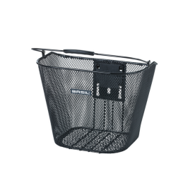 Basil Bremen Kf Kerékpár Első Kosár Klickfix Kormányadapterrel - fekete