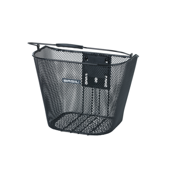 Basil Bremen Kf Kerékpár Első Kosár Klickfix Kormányadapterrel - fekete