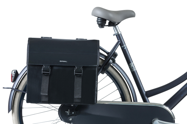 Basil Urban Load Double MIK Kerékpár Túratáska - fekete
