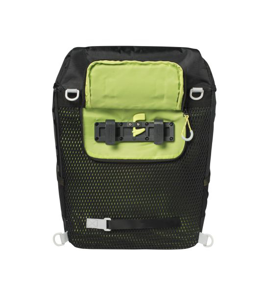 Basil Miles Daypack Kerékpár Túratáska és Hátizsák - fekete - zöld